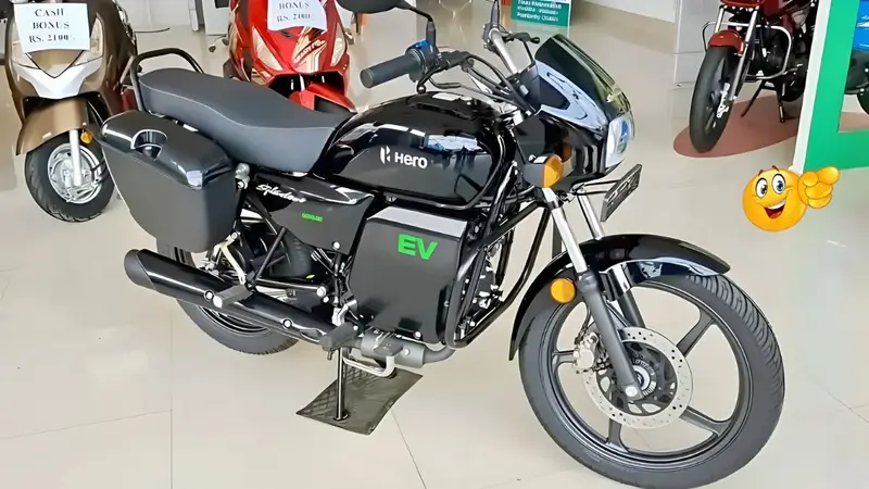 Hero Electric Splendor, electric splendor bike, 300km range electric bike, hero electric bike price, fast charging electric bikes, best budget electric bike, new hero electric model, long range EV bike India, electric bike 2025, hero splendor electric launch,