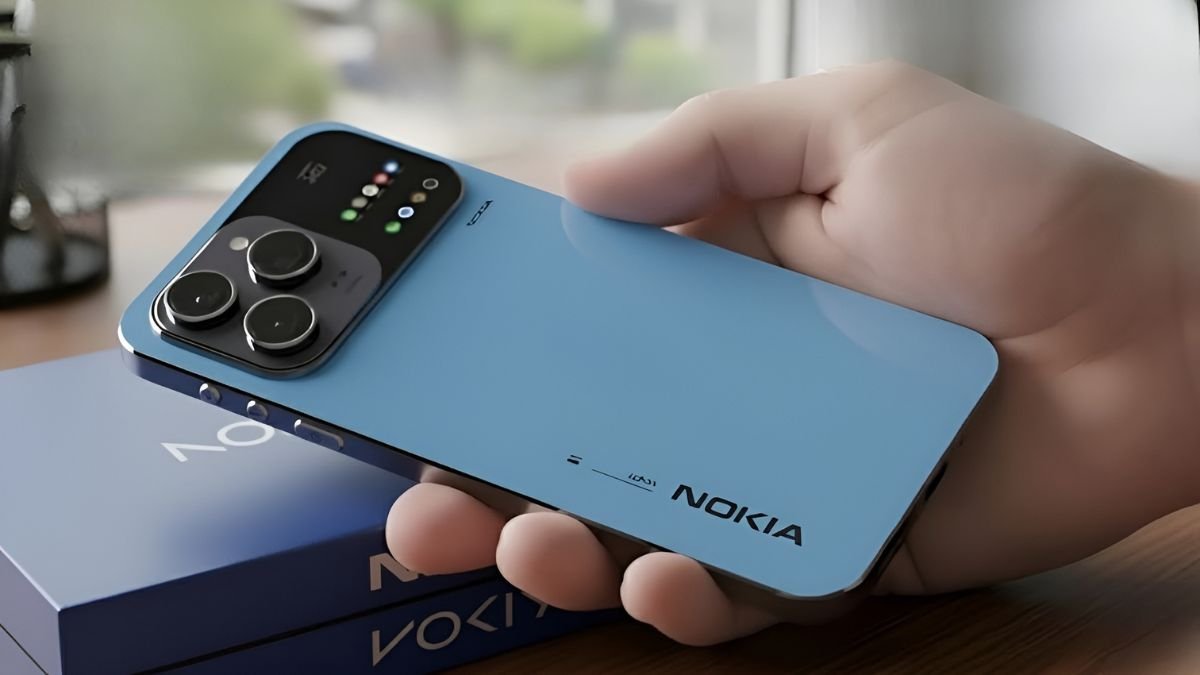 Nokia 5G phone, Nokia 200MP camera, 7000mAh battery smartphone, 8GB RAM phone, Nokia flagship 2025, DSLR style camera phone, Nokia launch, long battery life phone, mobile photography, 5G smartphone,