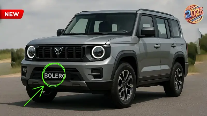Mahindra Bolero 2025, Bolero new features, Mahindra Bolero B8 variant, Bolero 2025 launch, Strong look SUV India, Mahindra latest cars, Bolero updated model, 2025 SUV India, Mahindra Bolero upgrades, Bolero strong design,