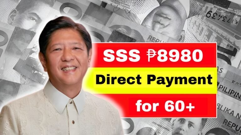 sss 8980 direct payment, sss pension for 60 plus, philippines senior citizen benefits, sss 8980 payout dates, sss eligibility for seniors, sss cash aid philippines, sss 8980 direct pension, sss senior citizen assistance, sss benefits 60 years old, sss payout schedule philippines,