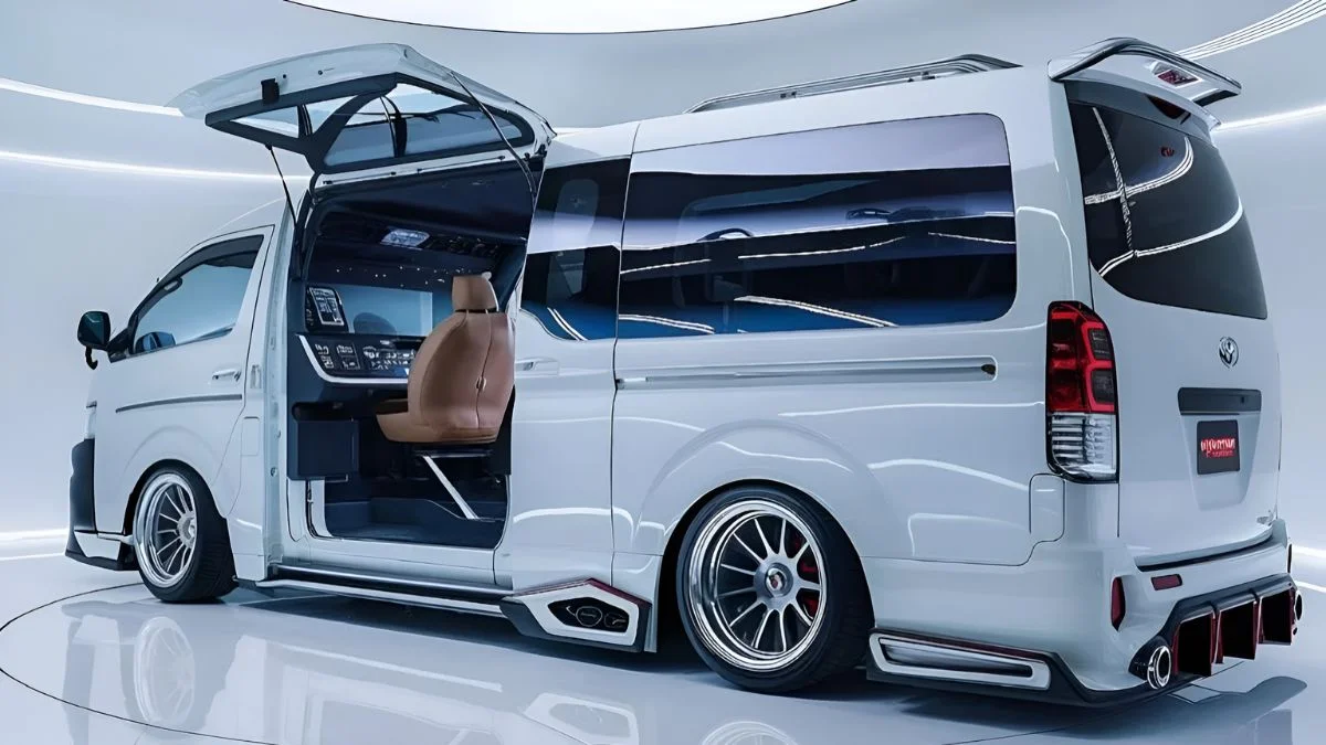 Toyota Hiace 2026, new Toyota Hiace, Hiace payload capacity, Toyota 2026 vans, Hiace engine upgrade, Toyota commercial van, Hiace front design 2026, Toyota updated model, Hiace power delivery, Toyota van launch,