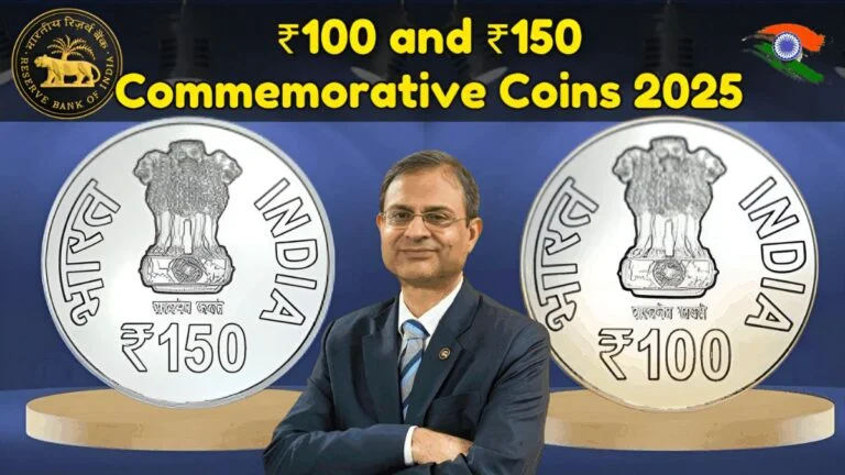₹100 commemorative coin 2025, ₹150 commemorative coin India, new coins 2025 India, commemorative coin release, RBI coin design, Indian mint coins 2025, coin collector guide India, coin specifications India, special edition coins, 2025 coin launch India,